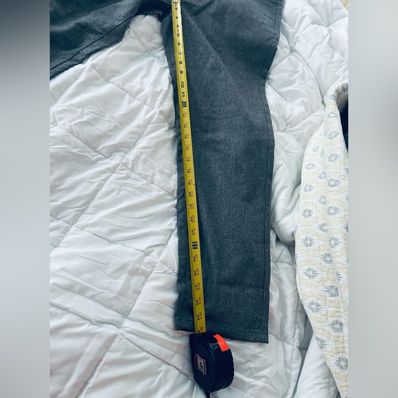 J. Hilburn Charcoal Cashmere Blend Trousers.
Custom made, 35.5” waist - Picture 8 of 9